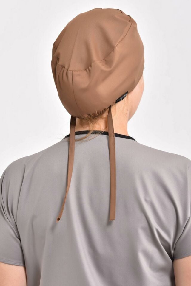 Likralı Koyu Kahve Cerrahi Bone