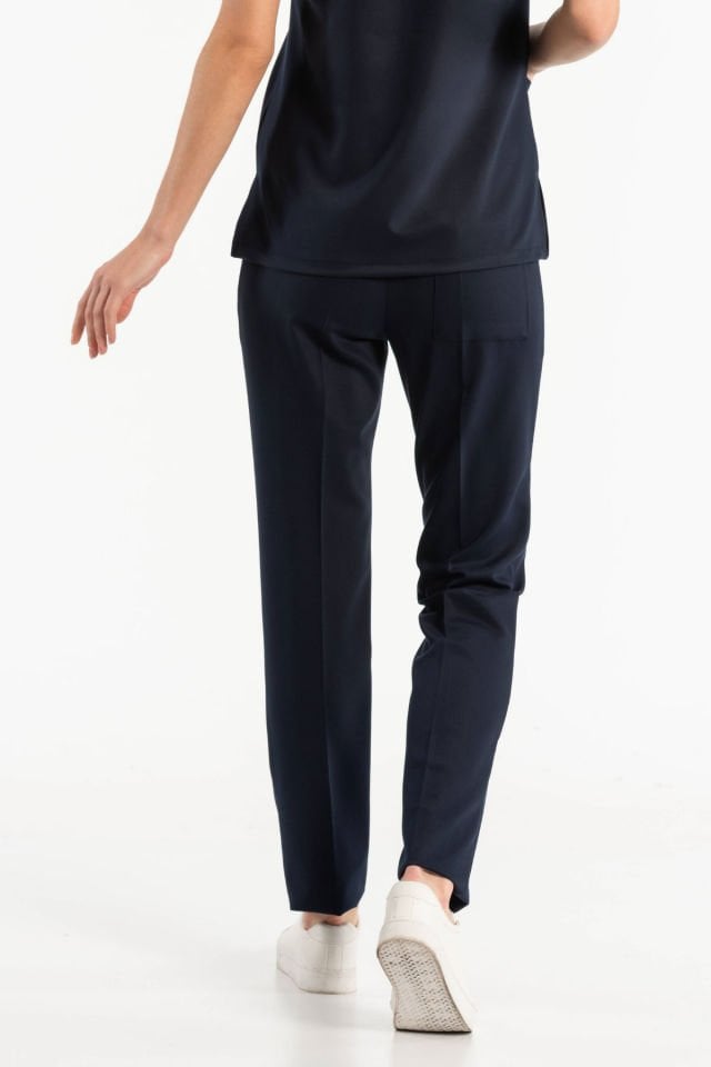 Dark Navy Blue Lycra pants