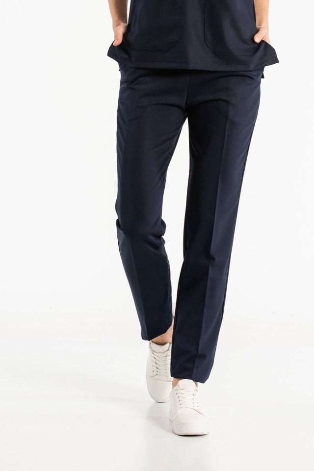 Dark Navy Blue Lycra pants