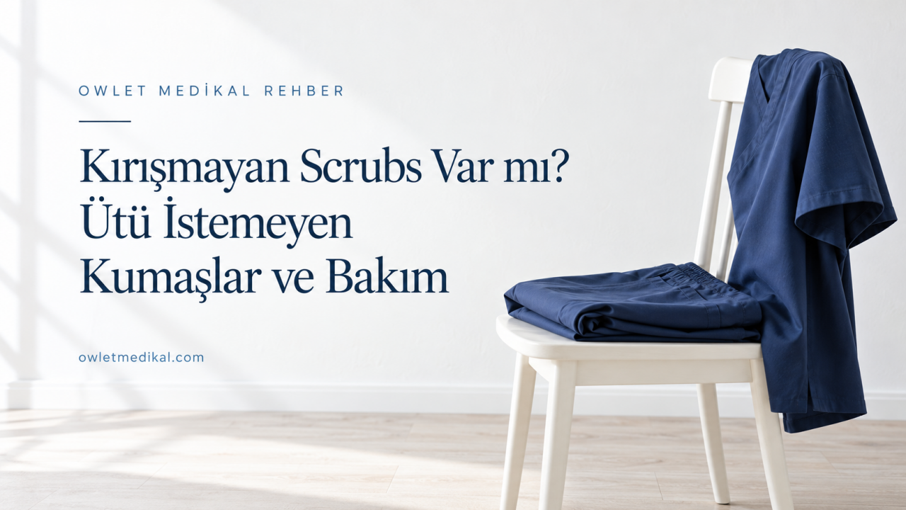 Kırışmayan Scrubs Var mı? Ütü İstemeyen Kumaşlar ve Bakım