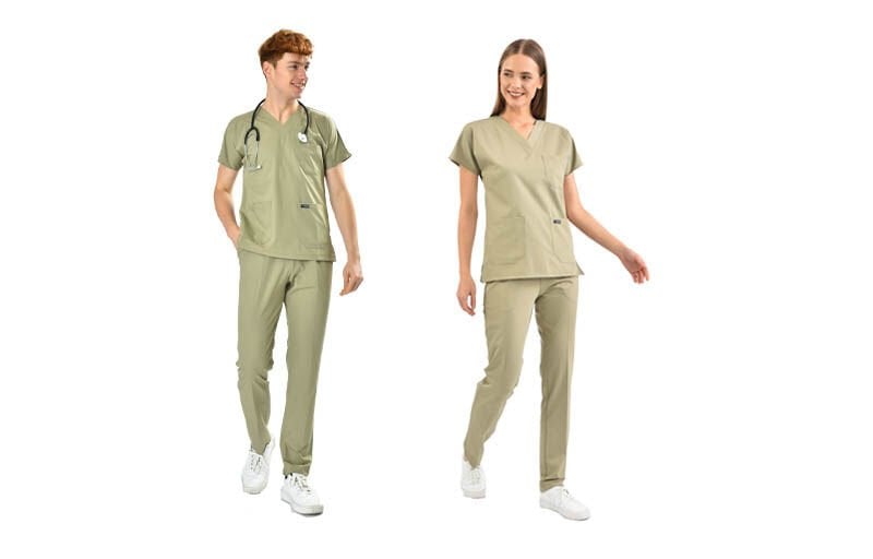 Küf Yeşili Scrubs