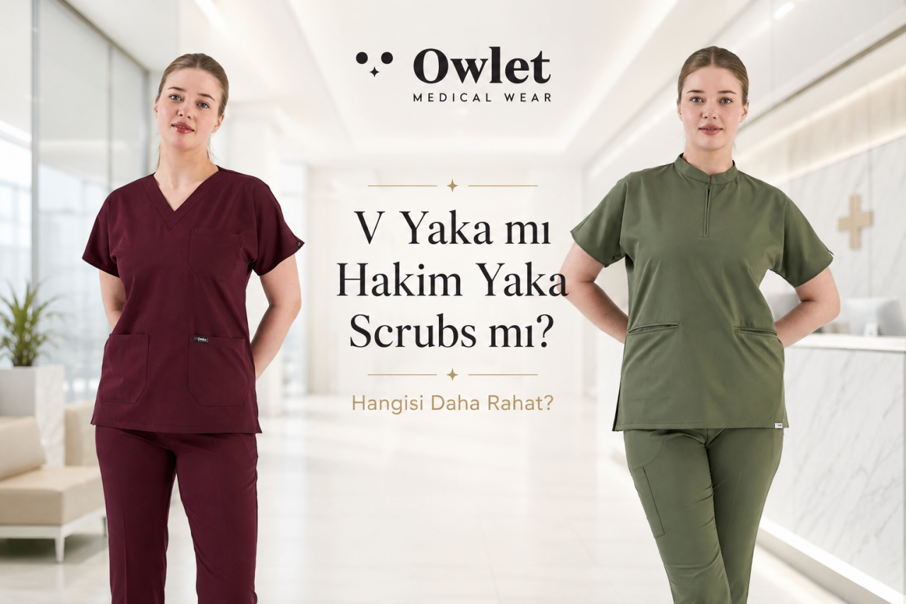 V Yaka Scrubs mı Hakim Yaka Scrubs mı? Hangisi Daha Rahat?