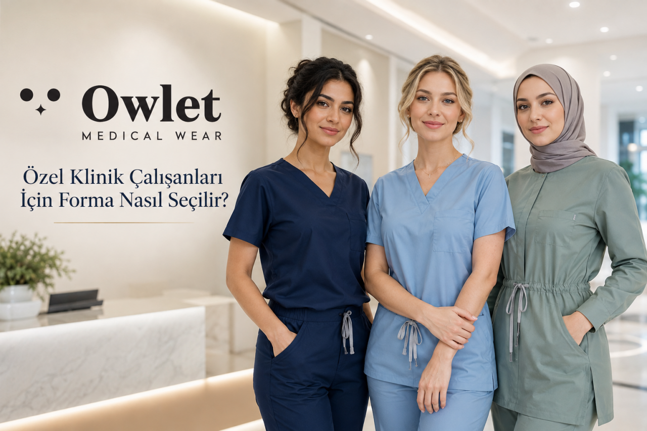 Özel Klinik Çalışanları İçin Forma Nasıl Seçilir? Scrubs, Önlük ve Ekip Forması Rehberi