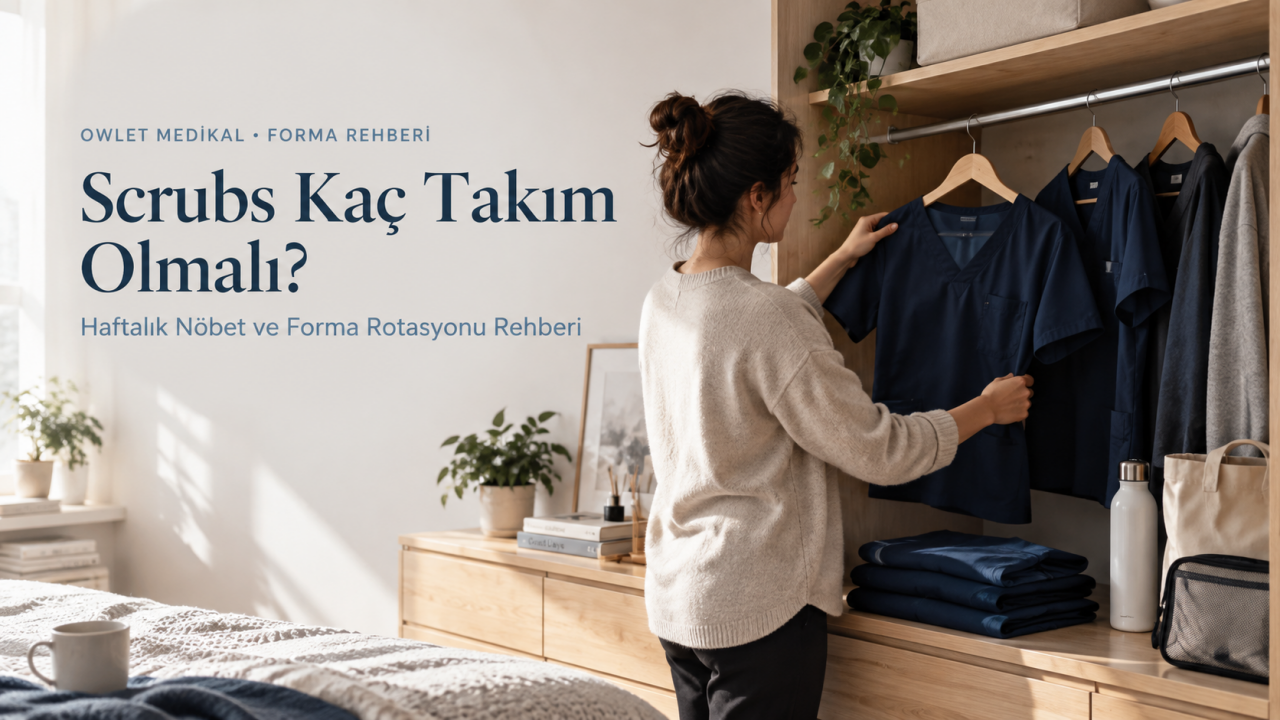 Kaç Takım Scrubs Almalı? Sağlık Çalışanları İçin Nöbet ve Yıkama Planı