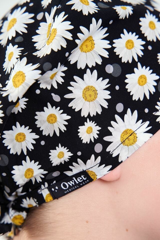 Papatya Desenli Cerrahi Bone