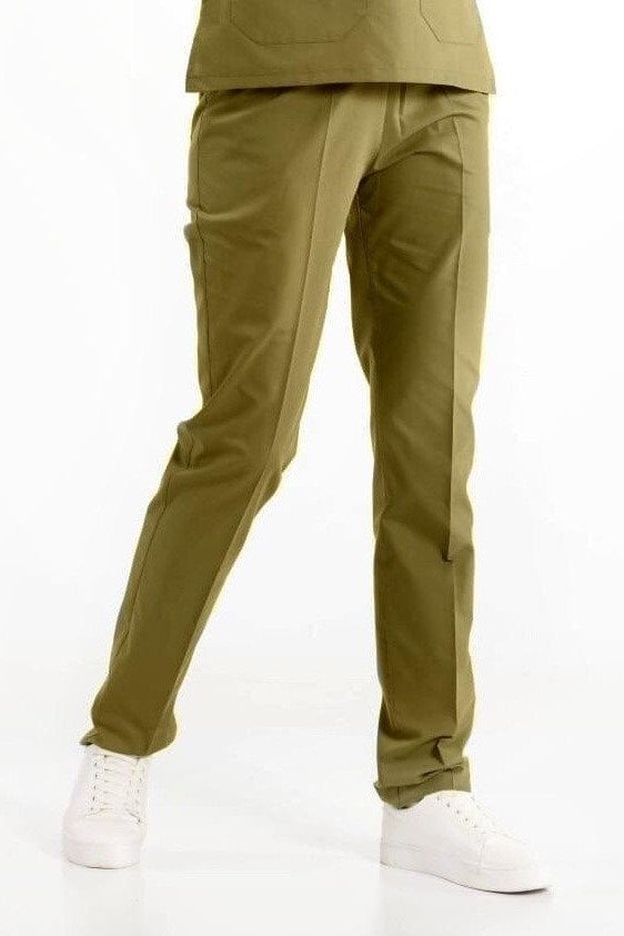 Yağ Yeşili Cerrahi Pantolon