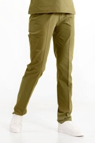 Yağ Yeşili Cerrahi Pantolon