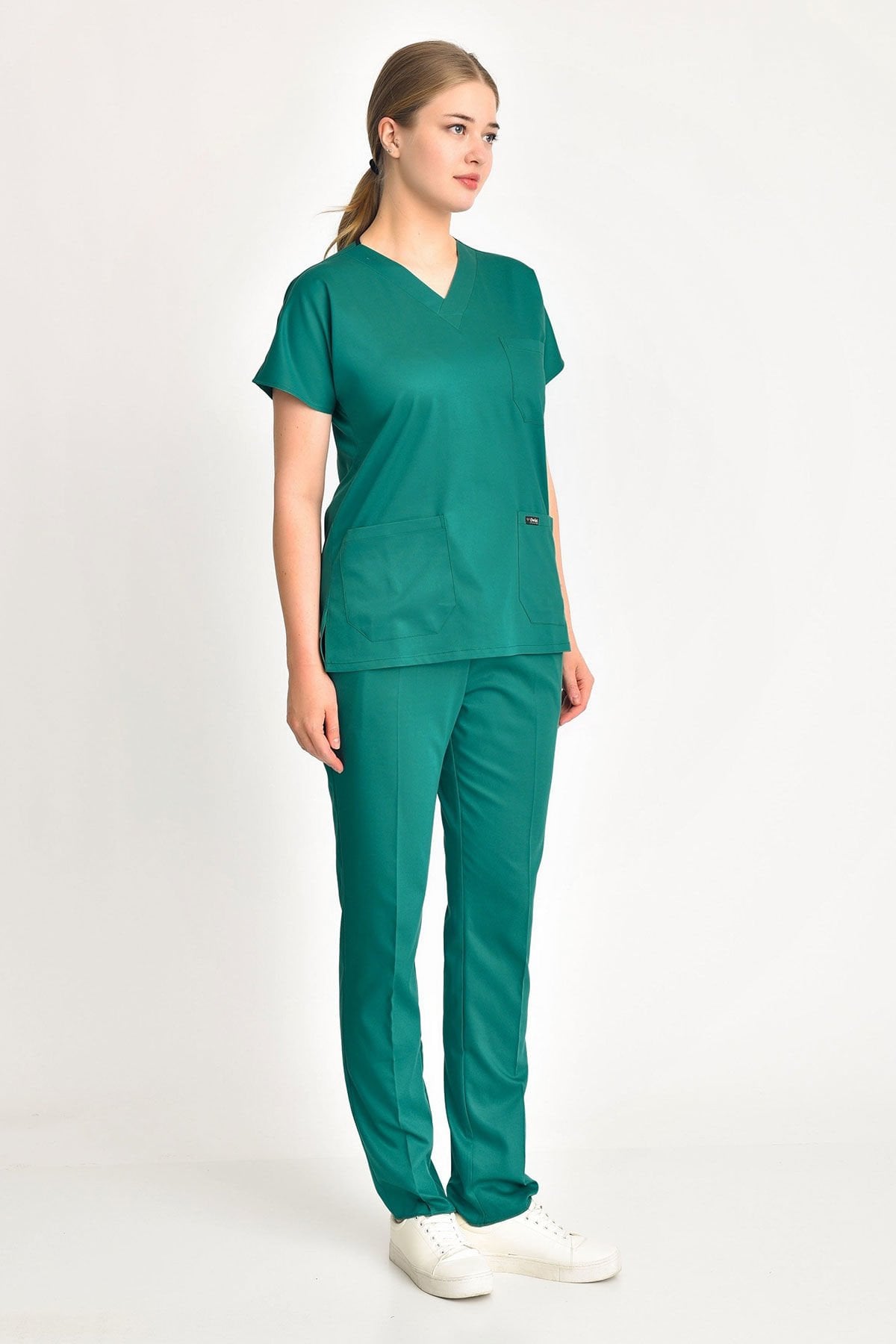 Dark Green Lycra Surgical Jersey Set