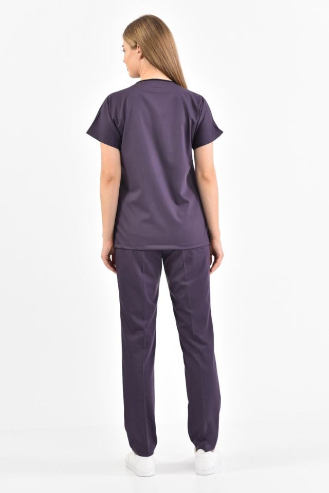 Mürdüm Eriği Likralı Cerrahi Takım