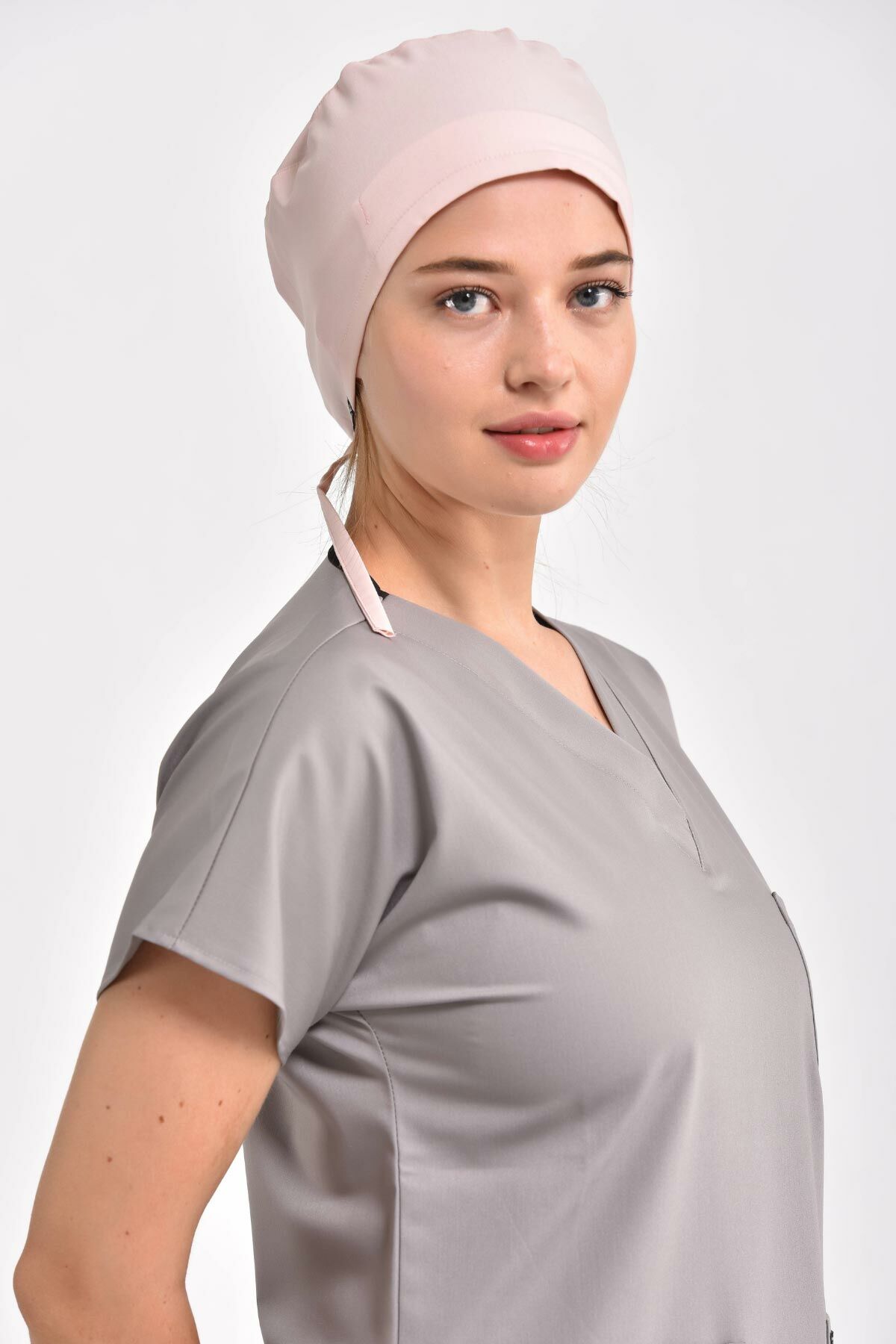 Likralı Açık Pudra Cerrahi Bone