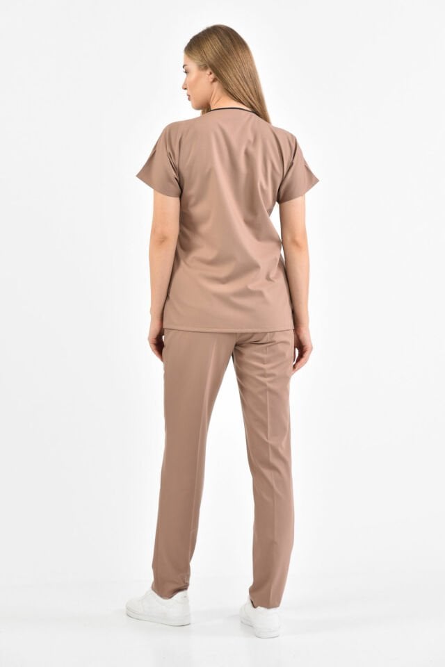 Lycra Milk Coffee Surgical Set