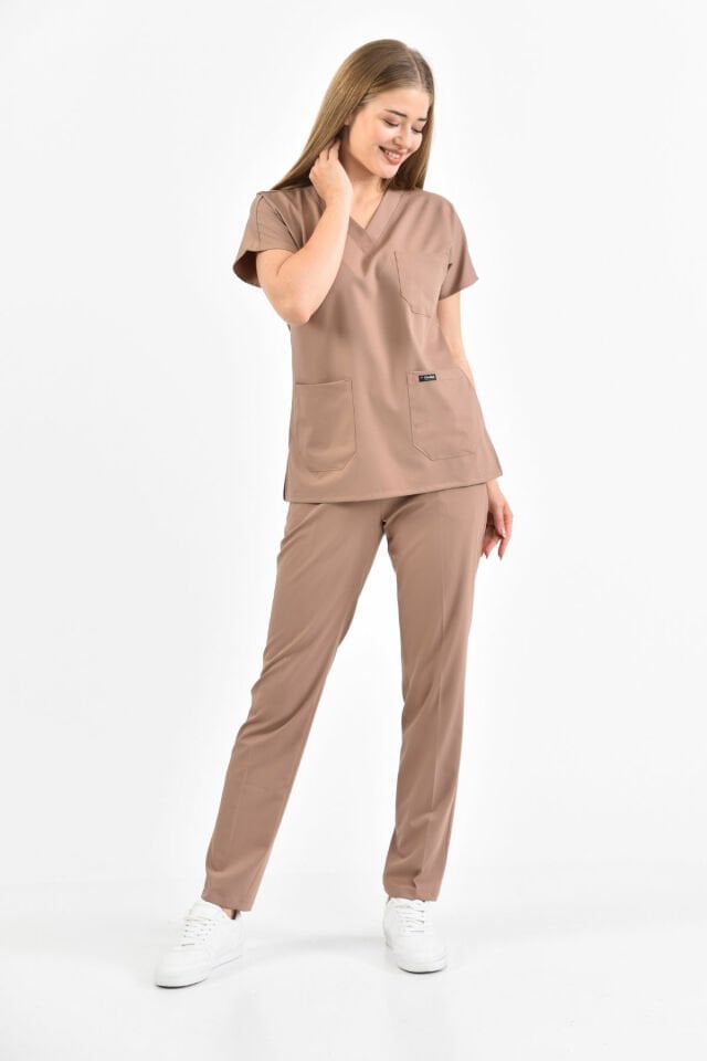 Lycra Milk Coffee Surgical Set