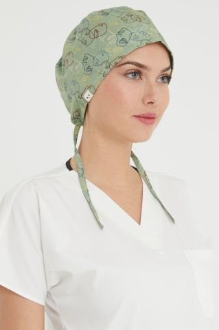 Face-Shaped Surgical Cap
