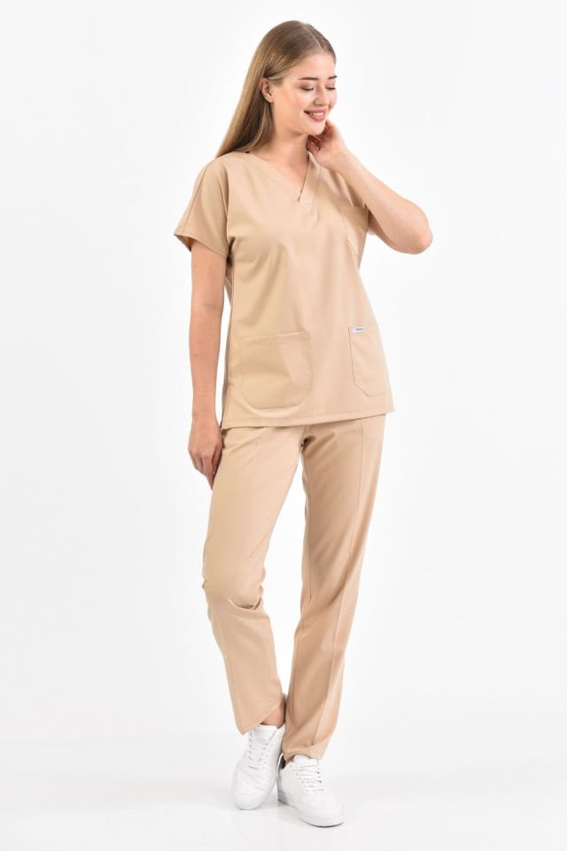 Lycra Beige Team Uniforms