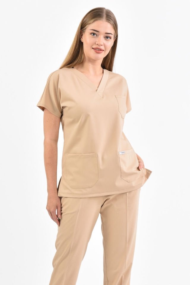 Lycra Beige Team Uniforms