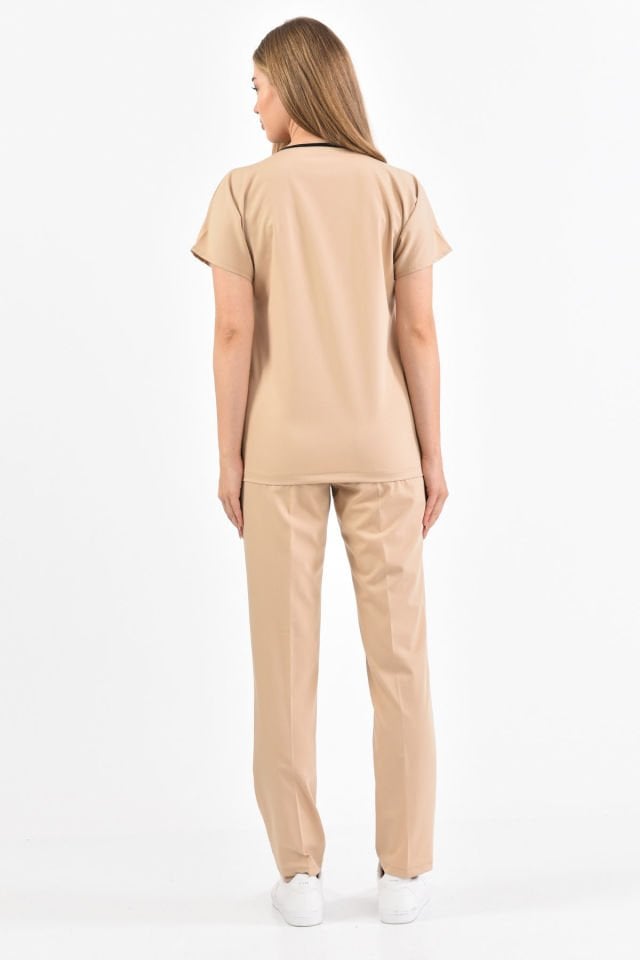 Lycra Beige Team Uniforms