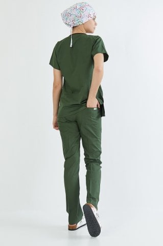 Khaki Green Surgical Team Jerseys