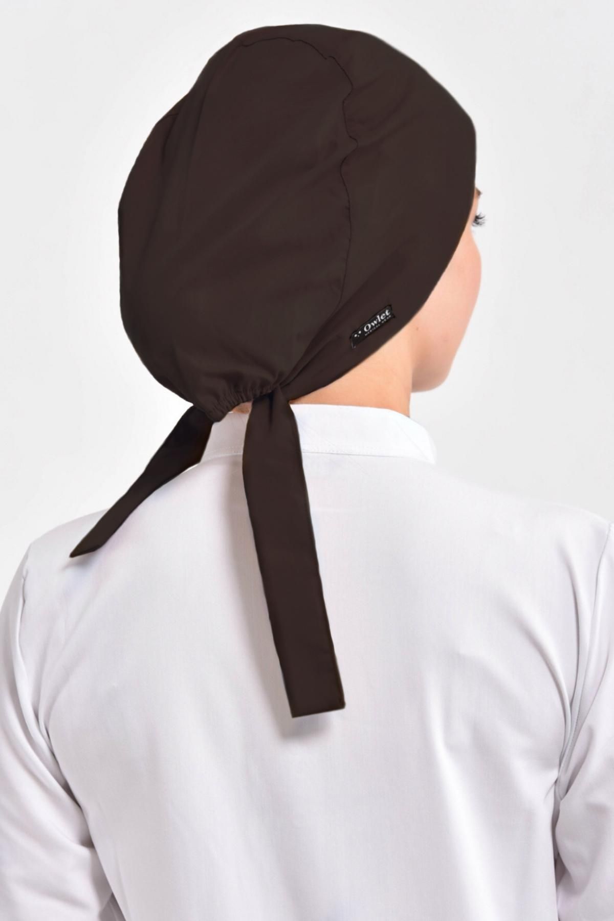 Acı Kahve Terikoton Tesettür Bone