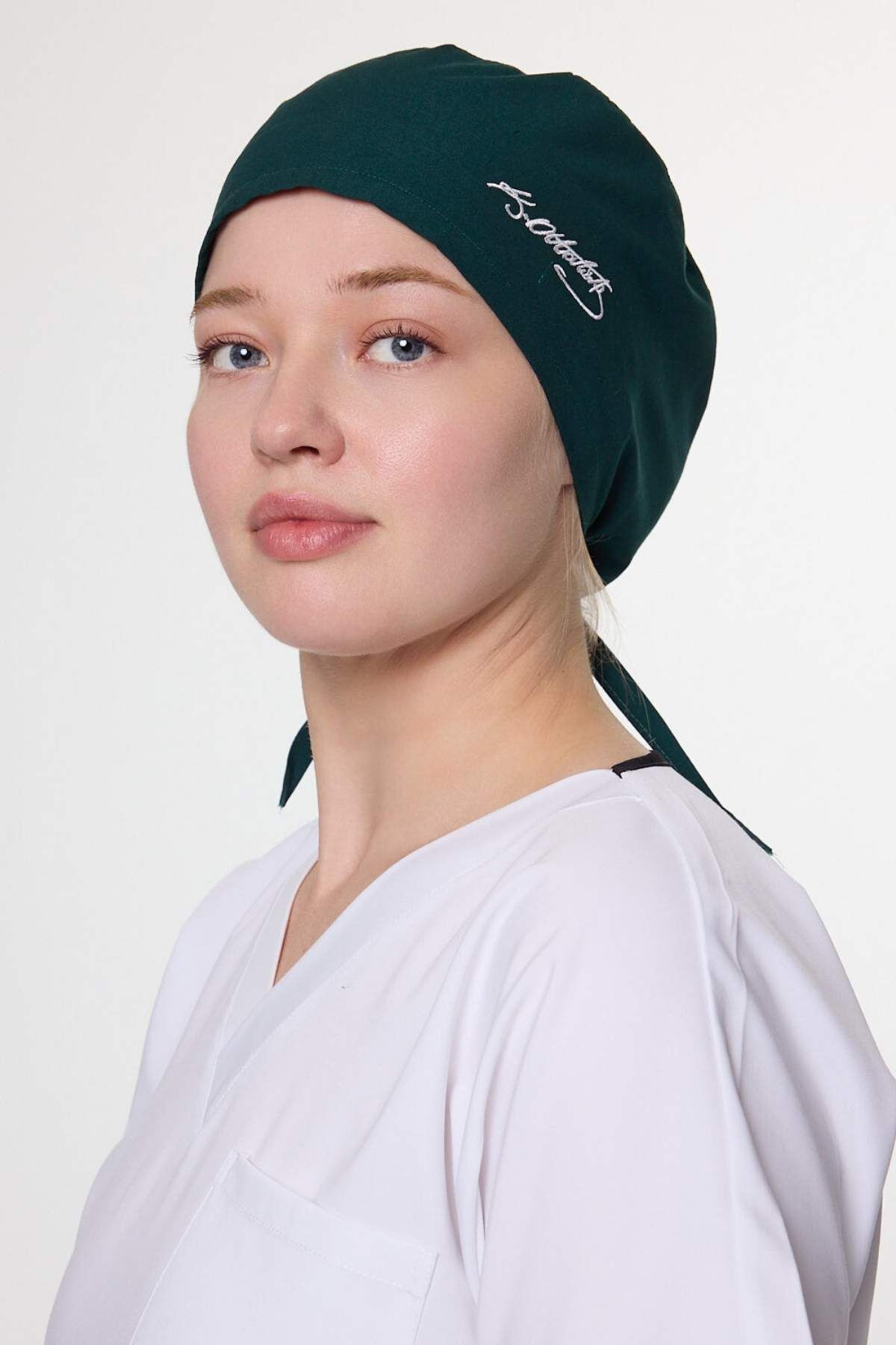 Kemal Atatürk İmzalı Zümrüt Yeşili Bone