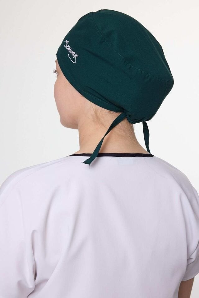 Kemal Atatürk İmzalı Zümrüt Yeşili Bone