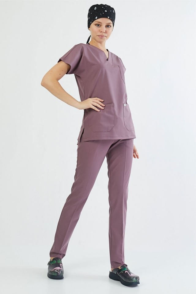 Dark Powder Lycra Surgical Set