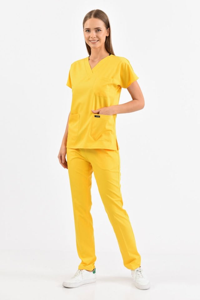 Yellow Lycra Surgical Team