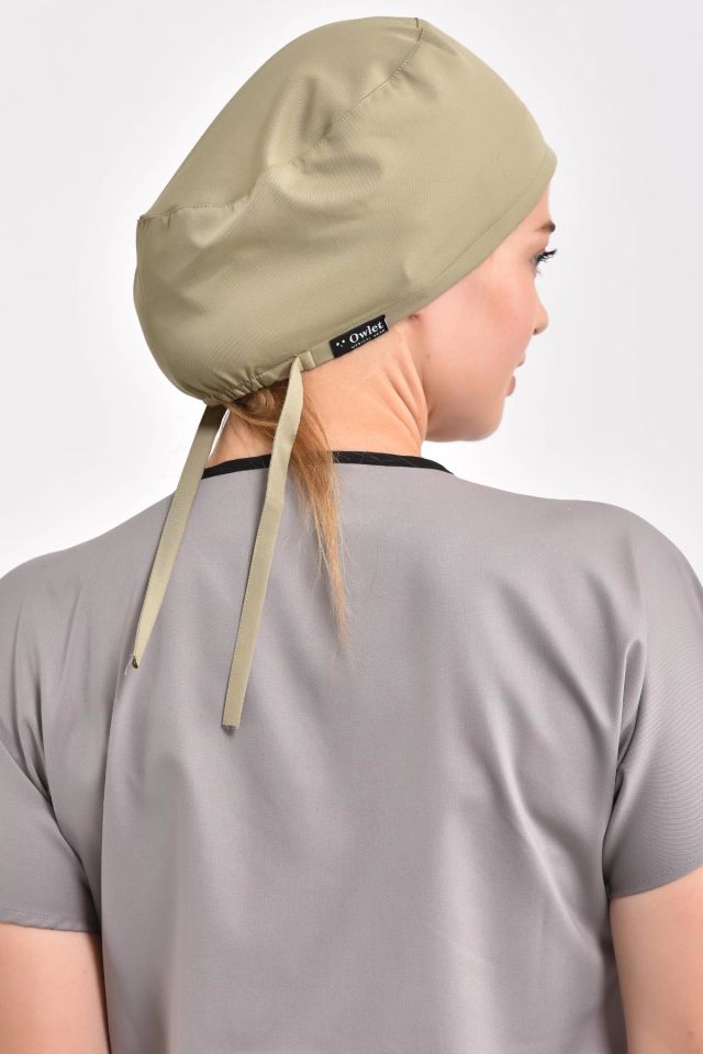 Likralı Çağla Yeşili Cerrahi Bone