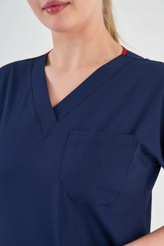 Navy Blue Lycra Surgical Team Jersey