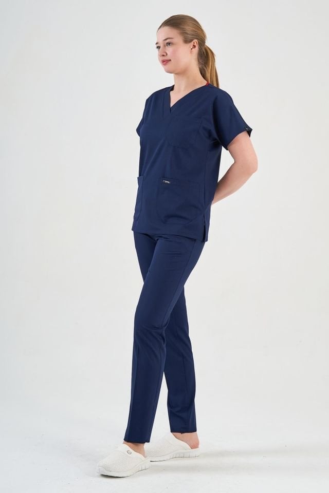 Navy Blue Lycra Surgical Team Jersey