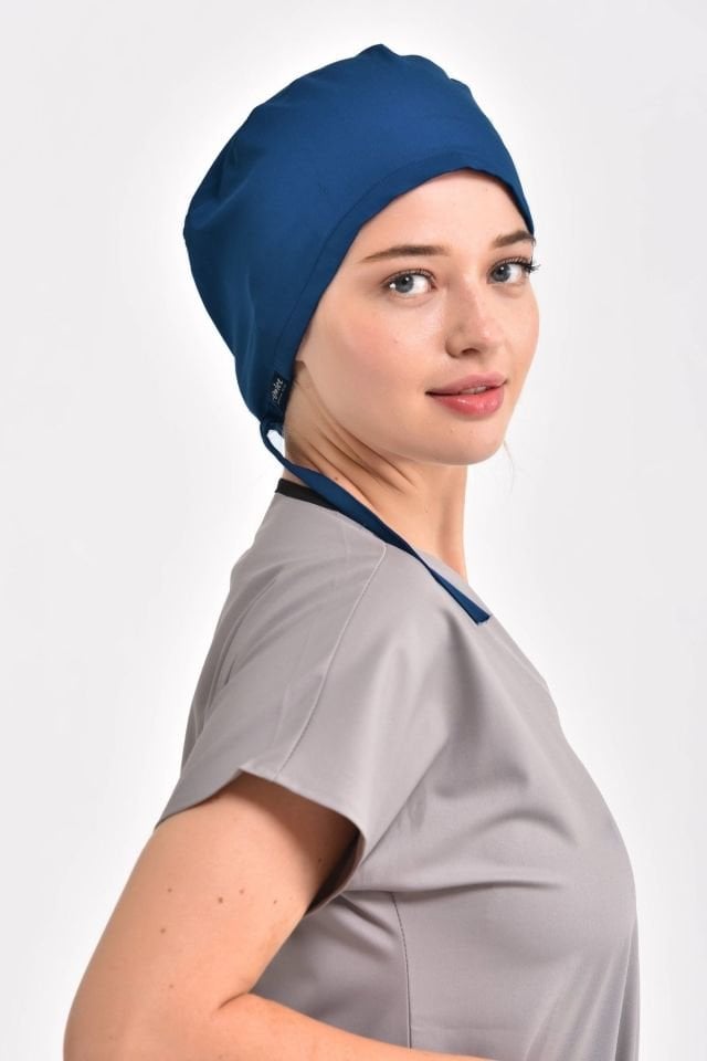 Petrol Mavisi Likralı Cerrahi Bone