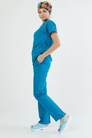 Petrol Blue Surgical Team Uniforms