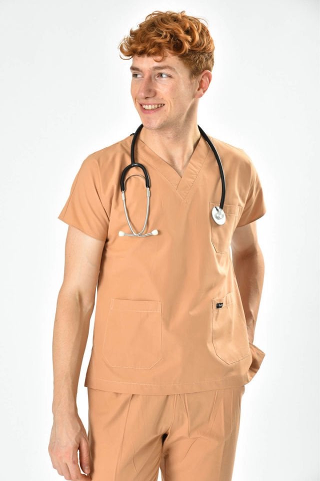 Açık Kahve Üniforma Takım