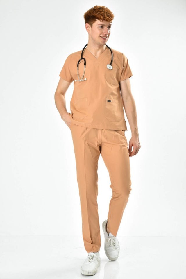 Açık Kahve Üniforma Takım