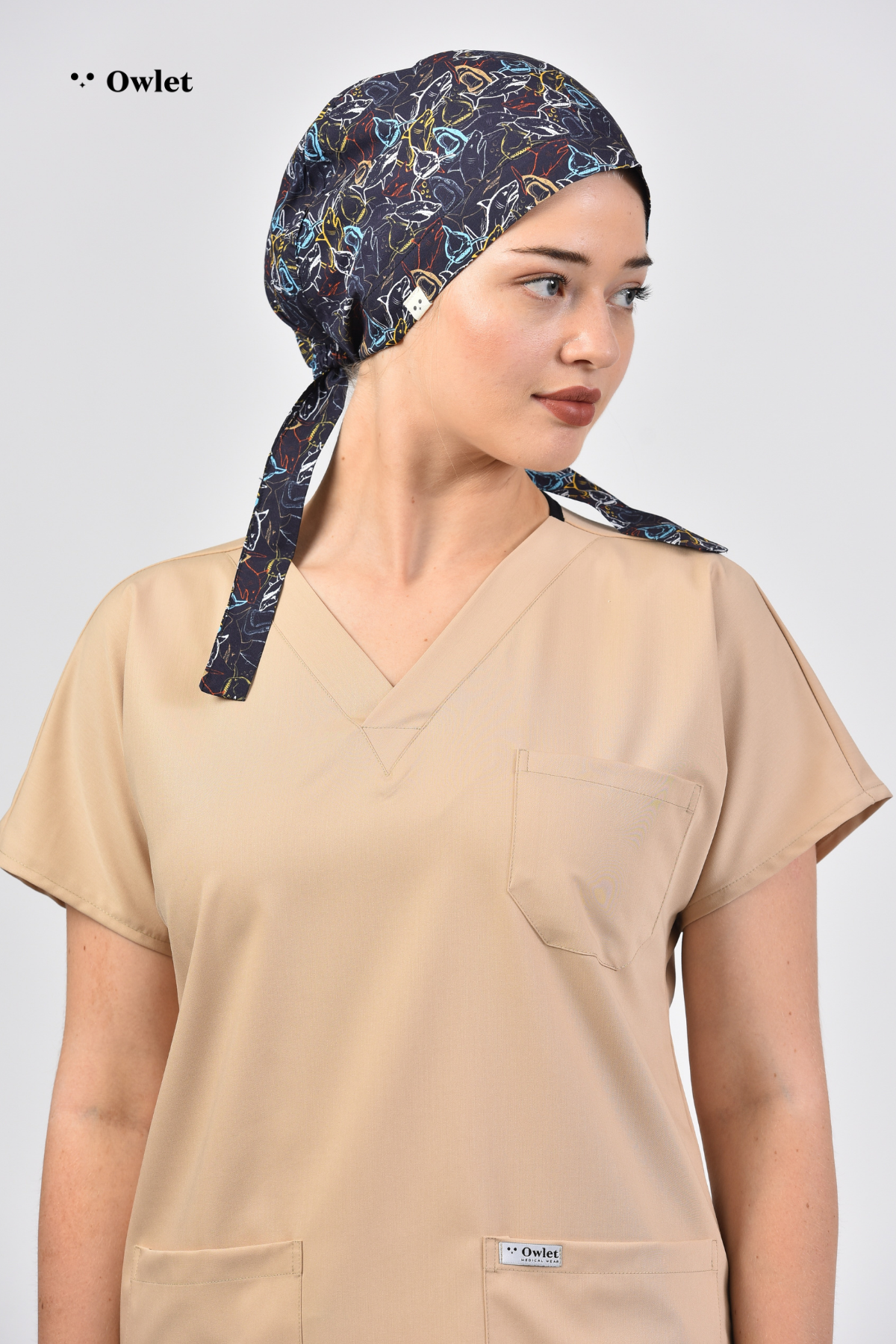 Shark Surgical Hijab Bonnet