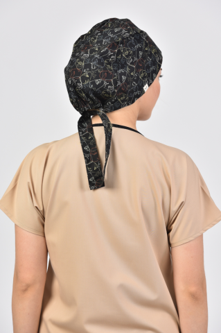 Figured Black Face Hijab Bone Surgery