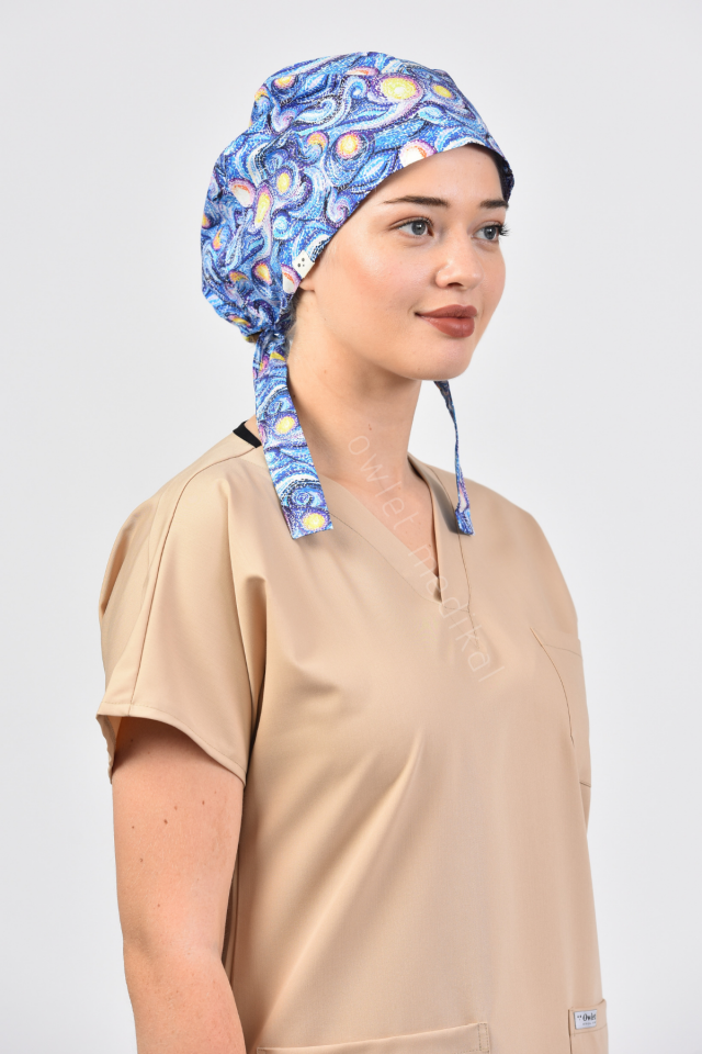 Yıldızlı Gece Cerrahi Tesettür Bone