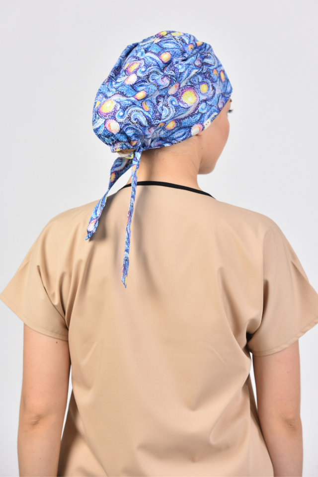 Yıldızlı Gece Cerrahi Tesettür Bone