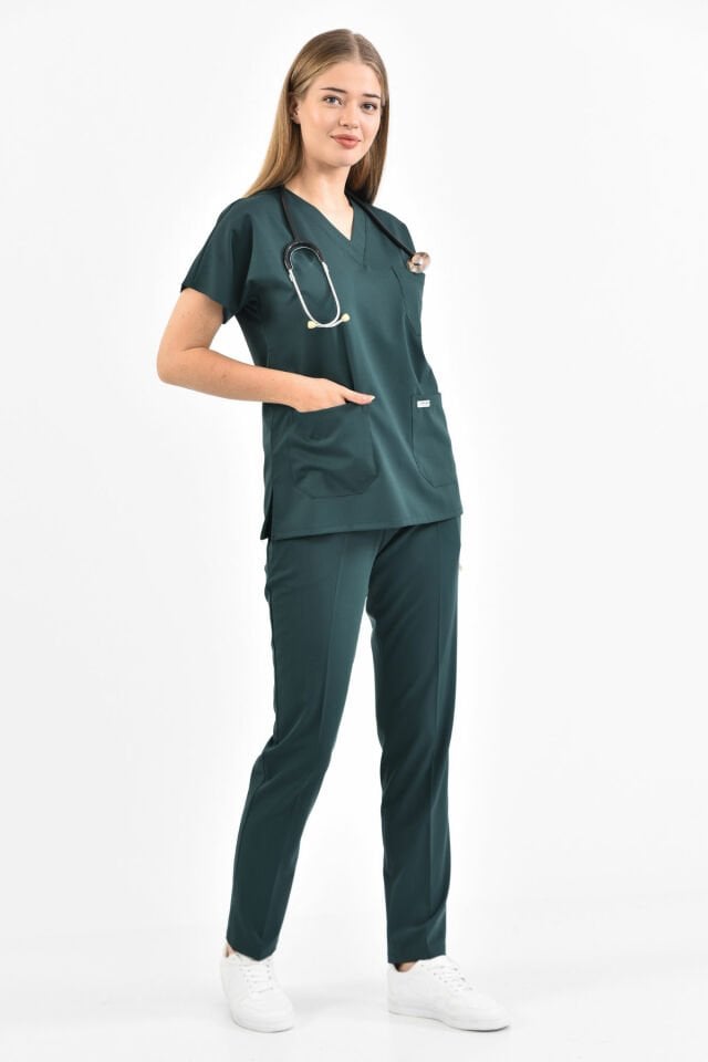 Emerald Green Lycra Surgical Team