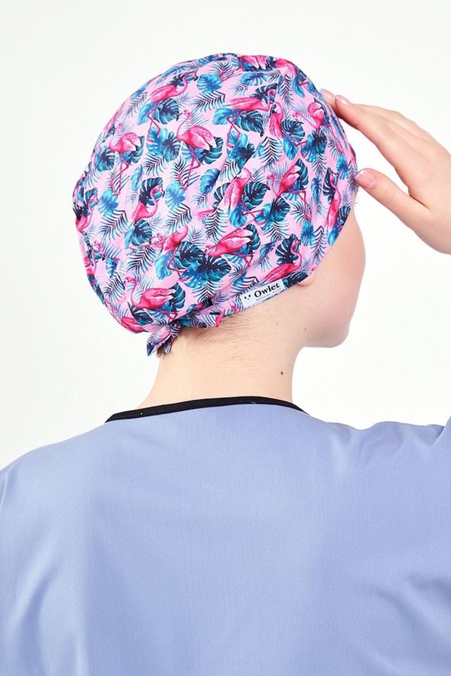 Flamingo Desenli Cerrahi Bone