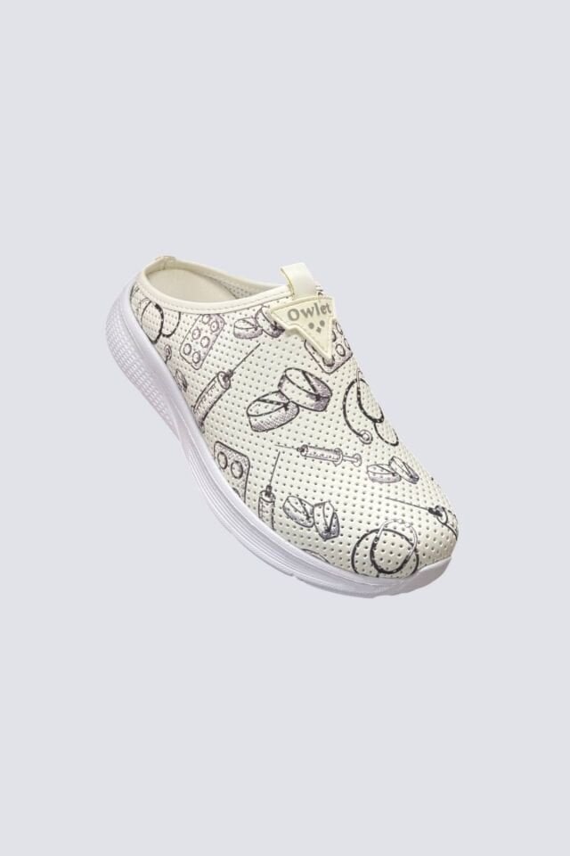 Hastane Temalı Slippers Sabo Terlik