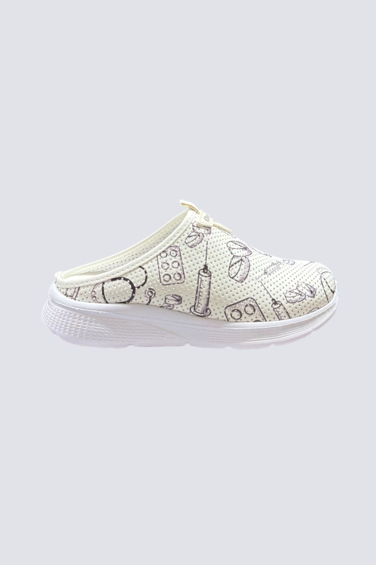 Hastane Temalı Slippers Sabo Terlik