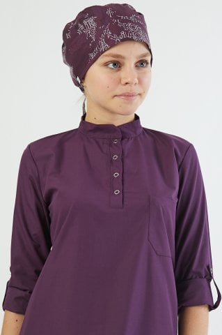 Kamuflaj Desenli Bordo Bone