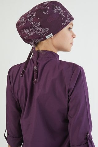 Kamuflaj Desenli Bordo Bone