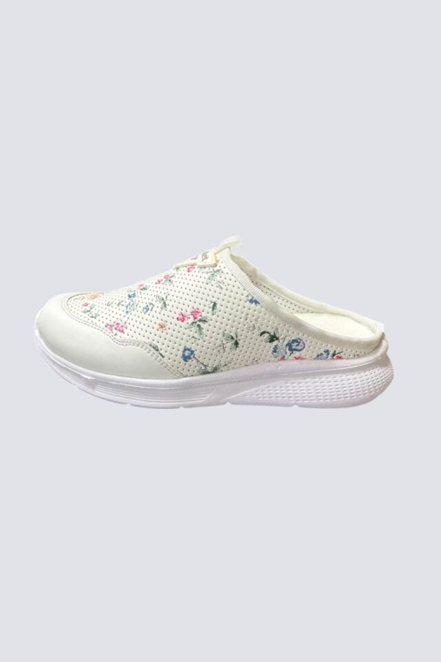 Çiçekler Slippers Sabo Terlik