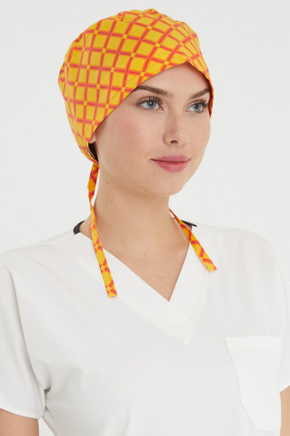 Orange Square Pattern Bone Surgery