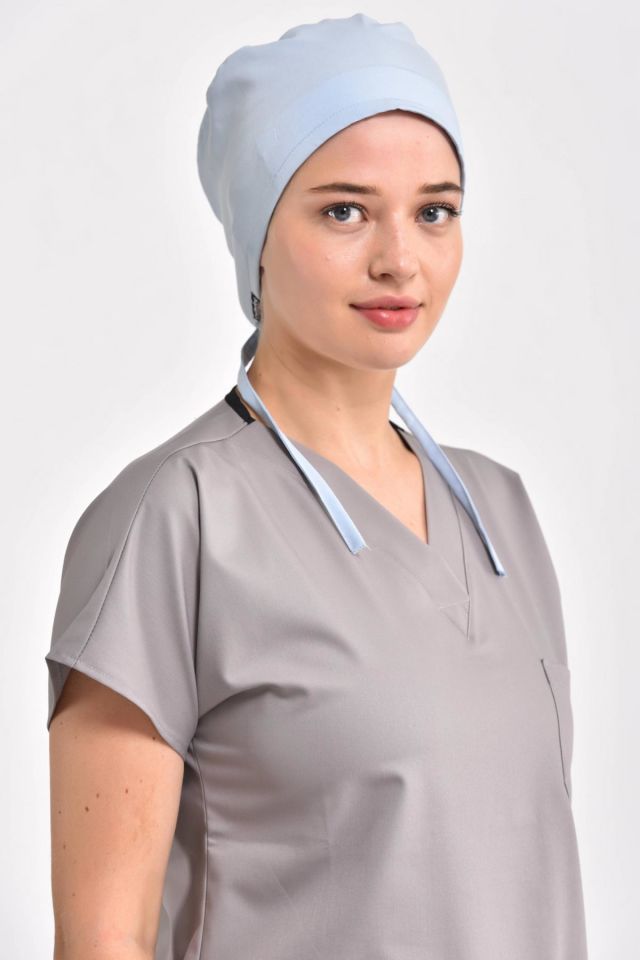 Likralı Bebe Mavisi Cerrahi Bone