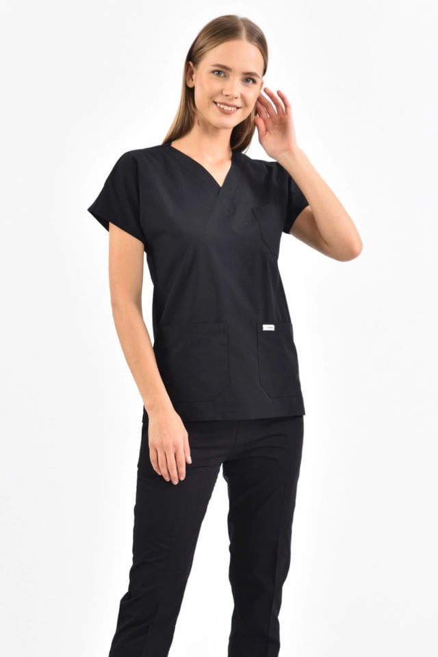 Siyah Cerrahi Forma Takım