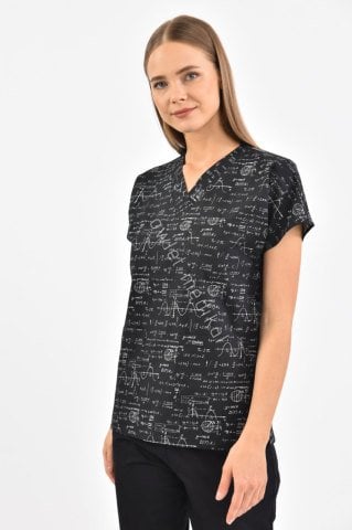 Mathematics Surgical Uniform Top