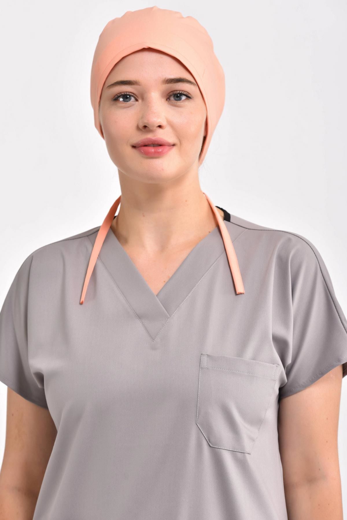 Likralı Somon Cerrahi Bone