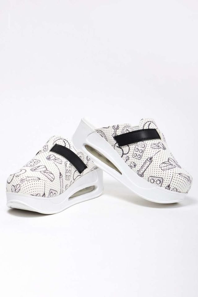 Hastane Temalı Air Max Sabo Terlik